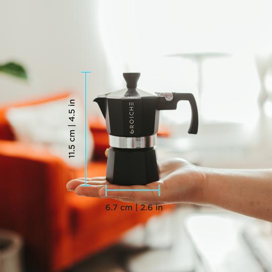 Espresso Maker Stovetop 1, 3, 6, 9 Cup
