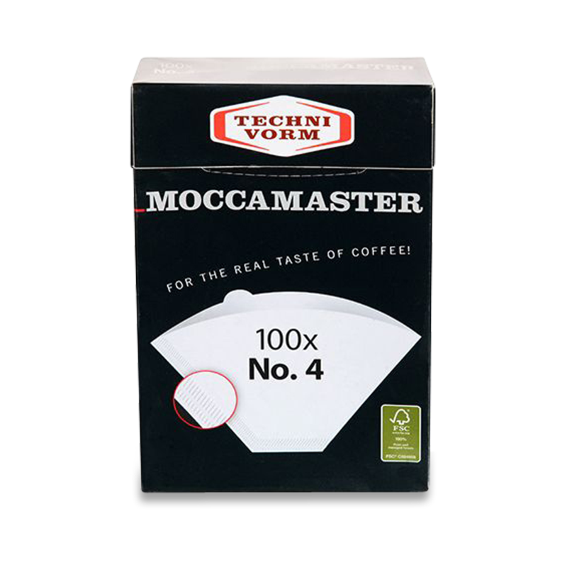Moccamaster #4 White Coffee Filter