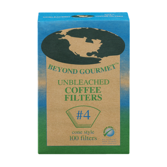 Beyond Gourmet #4 Unbleached Coffee Filter