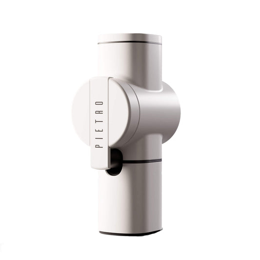Pietro Pro Brewing Manual Coffee Grinder - White